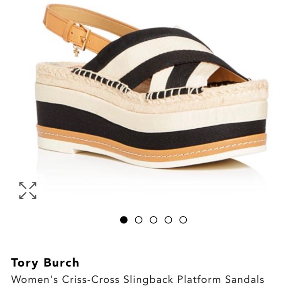 Tory Burch platform sandals